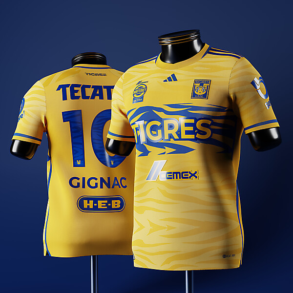 Tigres UANL | Home Shirt