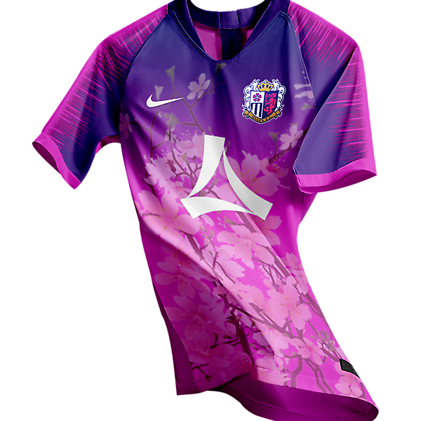 Cerezo Osaka home shirt