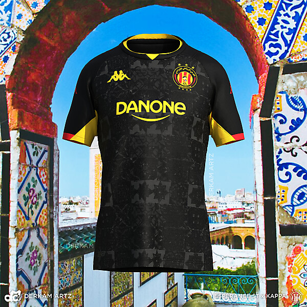 Espérance Sportive de Tunis x Kappa - Away Kit Concept 