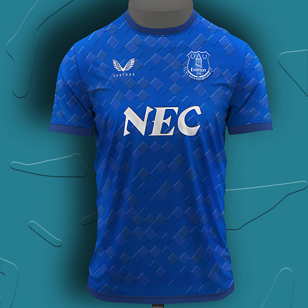 Everton home shirt concept