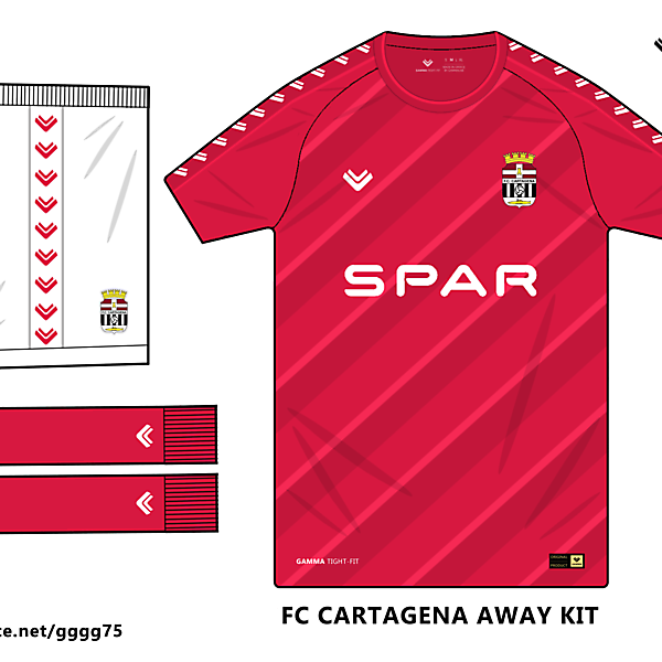 fc cartagena away kit