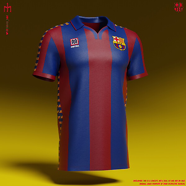 Futbol Club Barcelona X Meyba | Home kit | KOTW