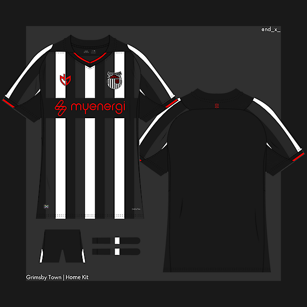 Grimsby Town Home Kit