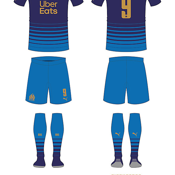 Olympique de Marseille Third Kit