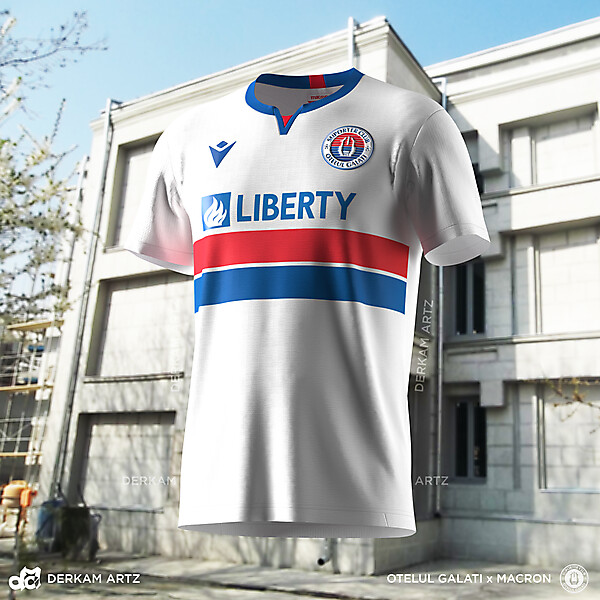 Oțelul Galați x Macron - Home Kit Concept