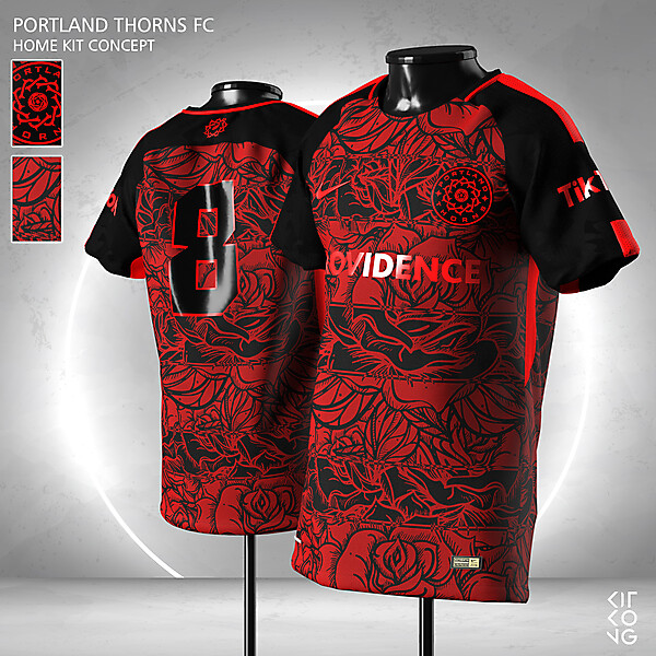 Portland Thorns FC | Home kit concept