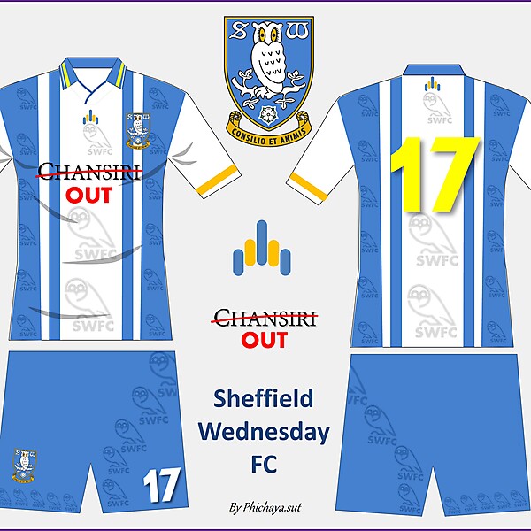 Sheffield Wednesday FC Home kit