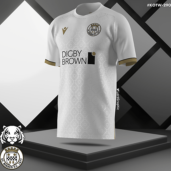 StMirren x Macron | Away concept jersey design