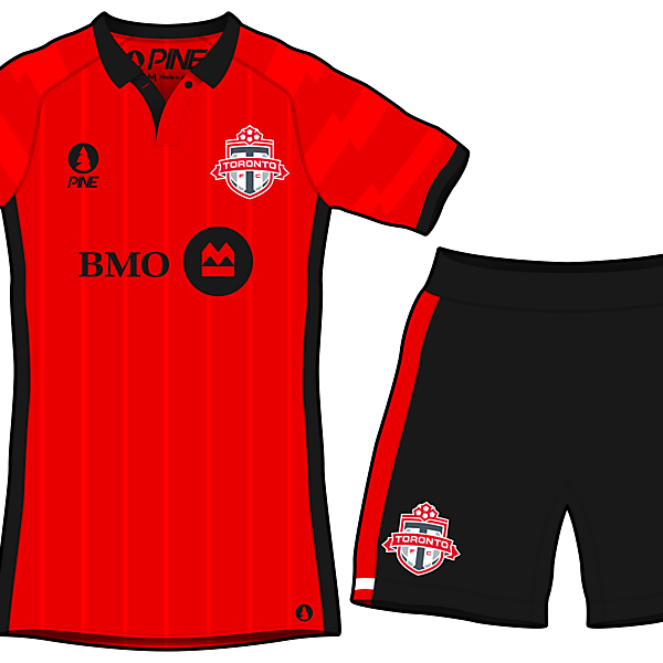 Toronto FC Home Kit Design