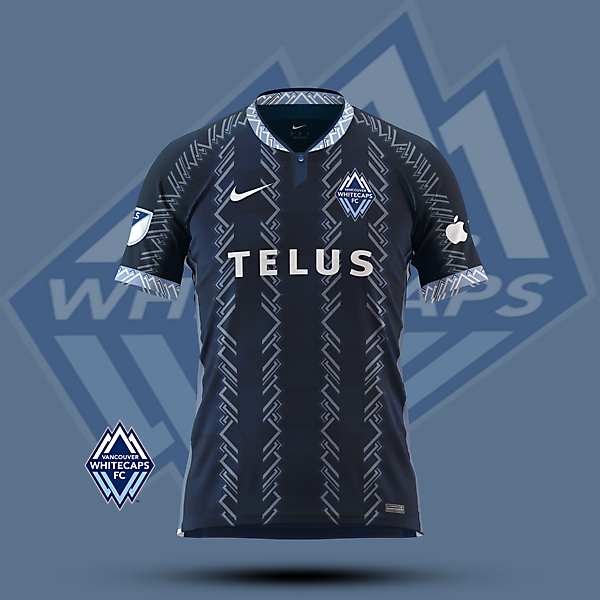 Vancouver Whitecaps away shirt