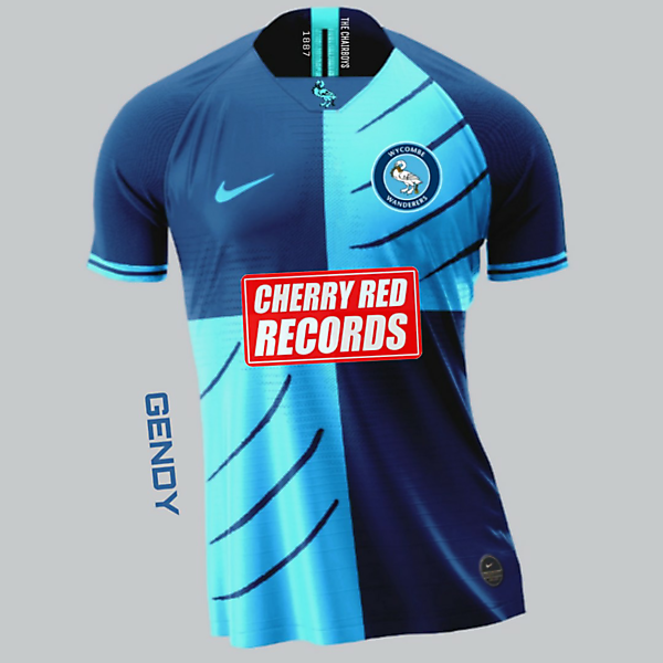 Wycombe Wanderers FC nike home kit