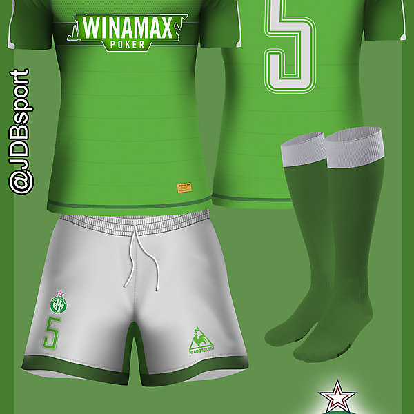 AS Saint Etienne - home kit