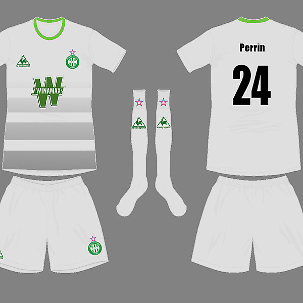 St Etienne Away kit