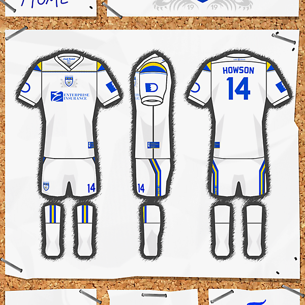 LEEDS UNITED AFC Kit and crest compitition. closed.
