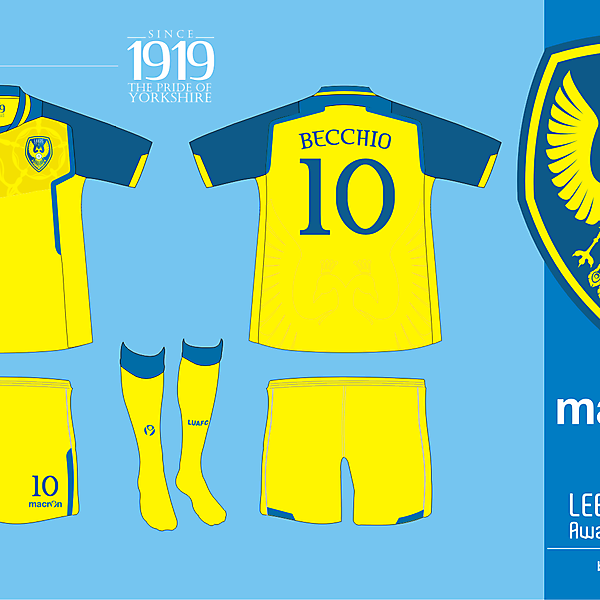 LEEDS UNITED AFC Kit and crest compitition. closed.