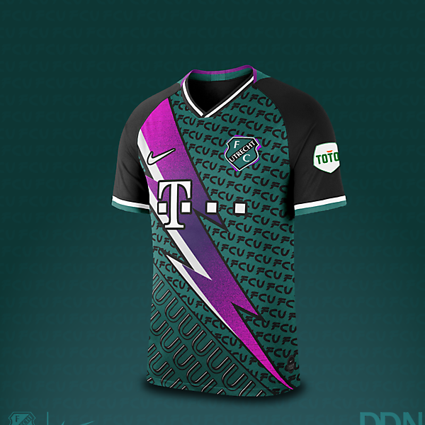 FC Utrecht 90's by @Ukits2 ukitsdesign