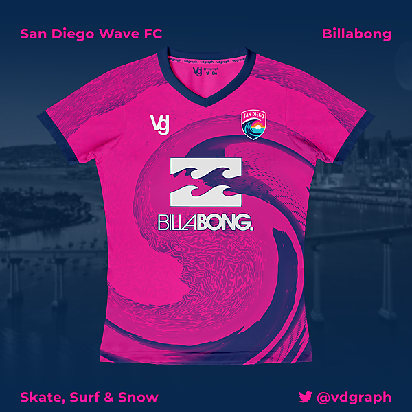San Diego Wave FC x Billabong