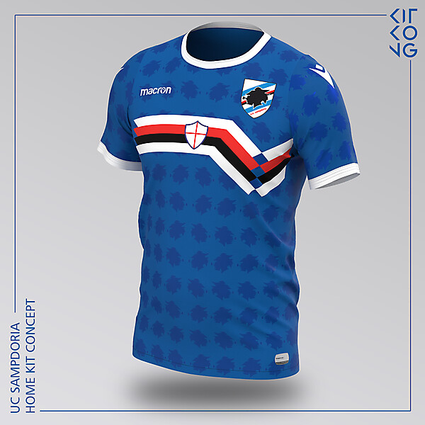 UD Sampdoria | Home kit concept