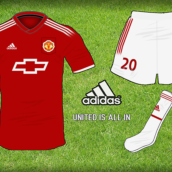 Manchester United Adidas Home Kit