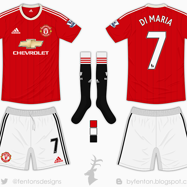 Manchester United Home Kit - Adidas
