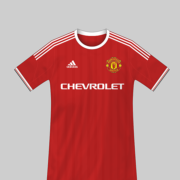 Manchester United is #allin - 2015/16 home shirt