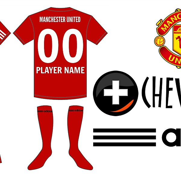 Manchester united new home shirt