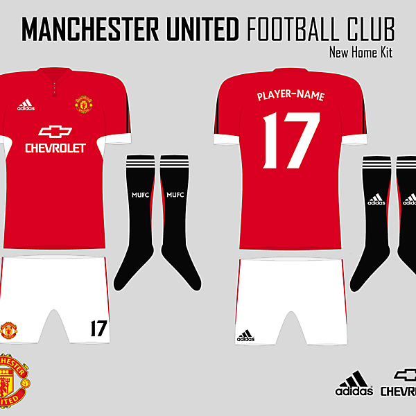 MUFC Home Kit