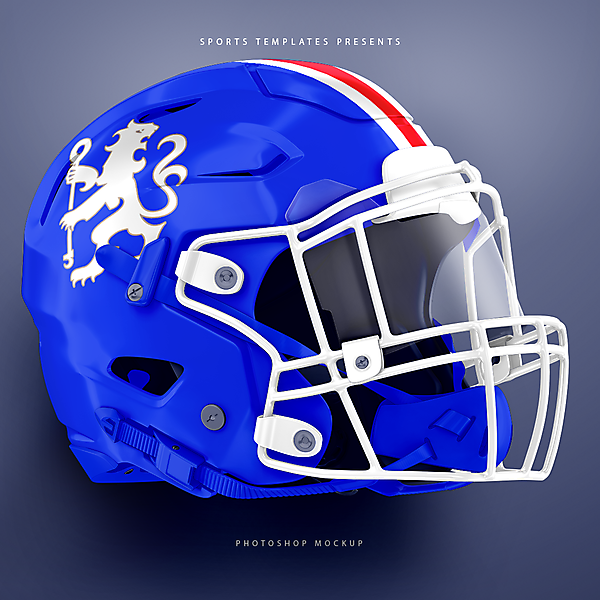 Chelsea FC - NFL helmet