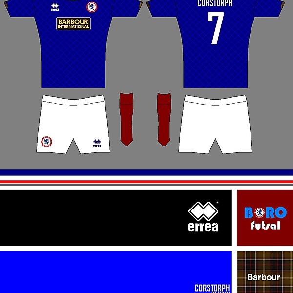 Middlesbrough Futsal Club errea - Barbour - Corstorph Design 013