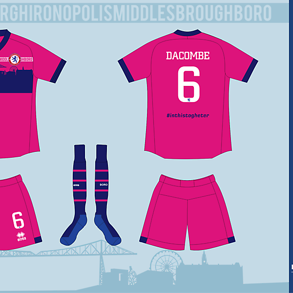 Boro Futsal version 1Away (NOT FOR COMP.)