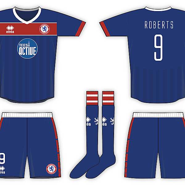 Middlesbrough Futsal Club Erreà Home Kit