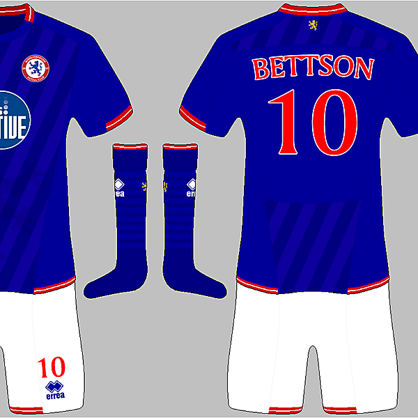 Middlesbrough Futsal Club Home - Errea Kit