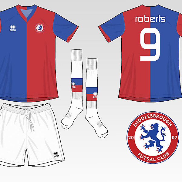 Middlesbrough Futsal Club Kit