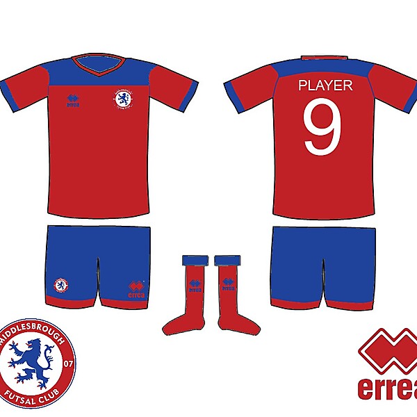 Middlesbrough Futsal Kit 3