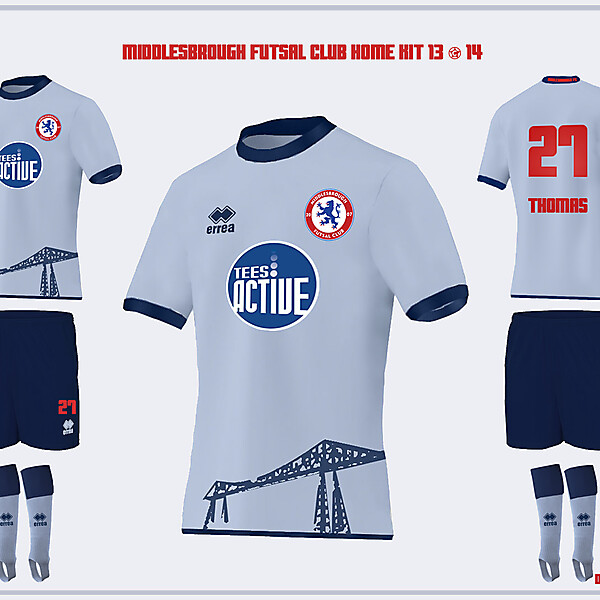 Middlesbrough Home Kit 13/14 \