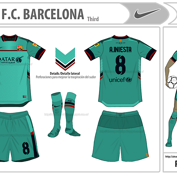 FCB Third- My Nike design