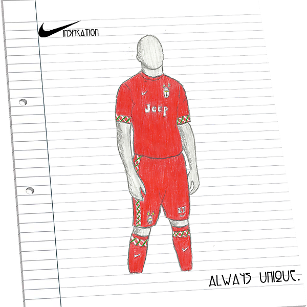 Juventus Away - Nike INSPIRATION Kit