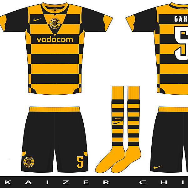 Nike Pax template example three - Kaizer Chiefs