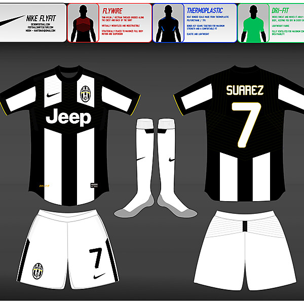 (2) Nike Fly-Fit : Juventus