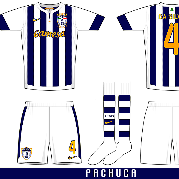 Nike Gatito template example one - Pachuca