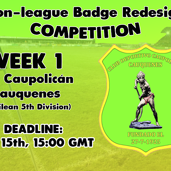 Non-League Badge Redesign Competition (Closed)