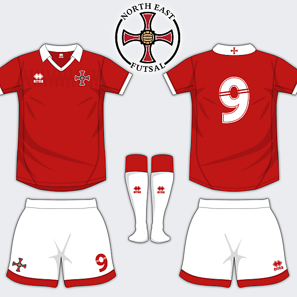 North East Futsal Home Shirt