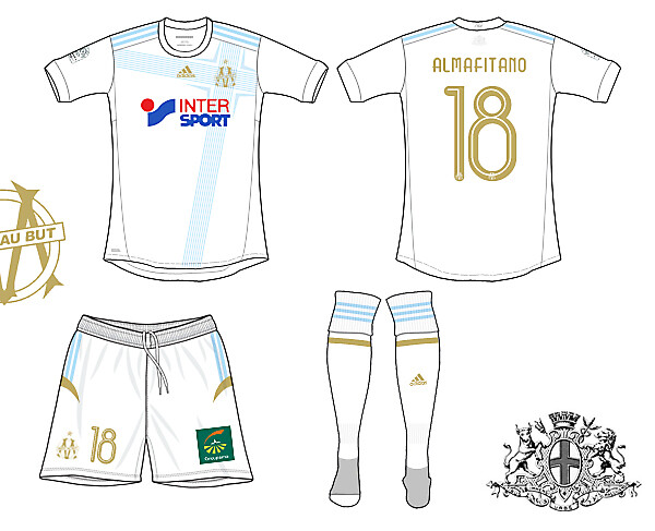 Olympique de Marseille Home kit