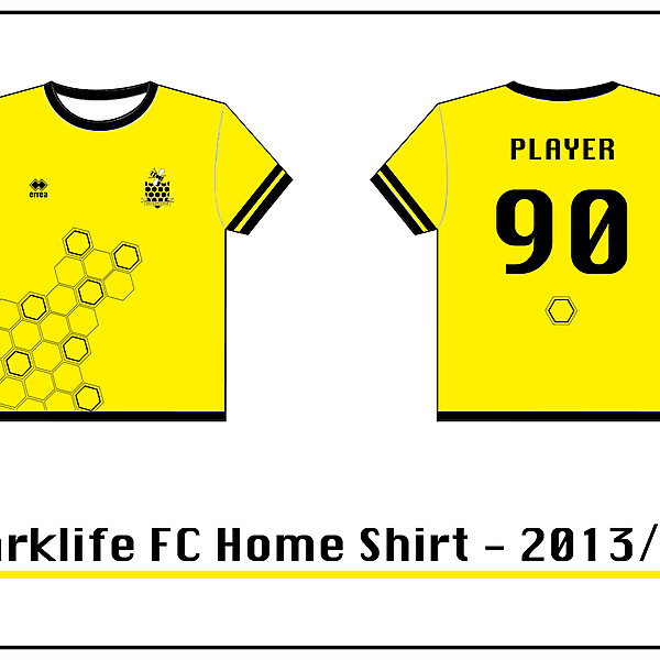 Parklife FC Home Shirt 2013/14