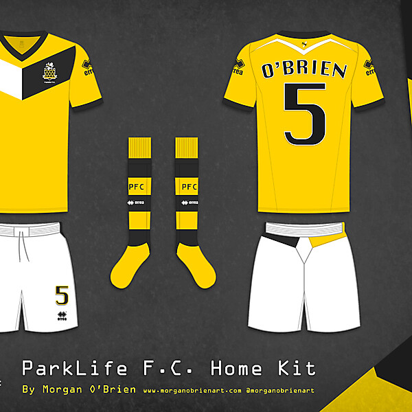 Parklife FC Home Kit 002 by Morgan O\'Brien
