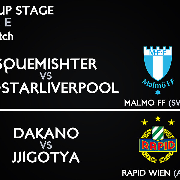 Group E - 3° Match