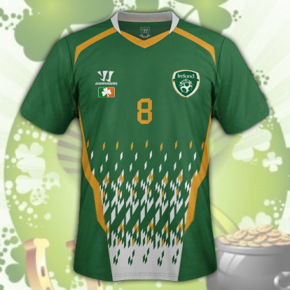 Republic of Ireland Warrior Sports Football Kit Competition (closed)