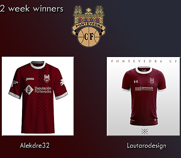 2 week winners