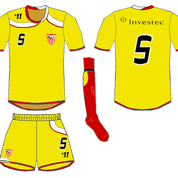 Warrior Sevilla Away Kit - Wighty93