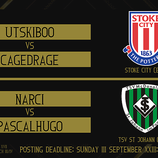 Round of 16 Part II - Matches 3 & 4